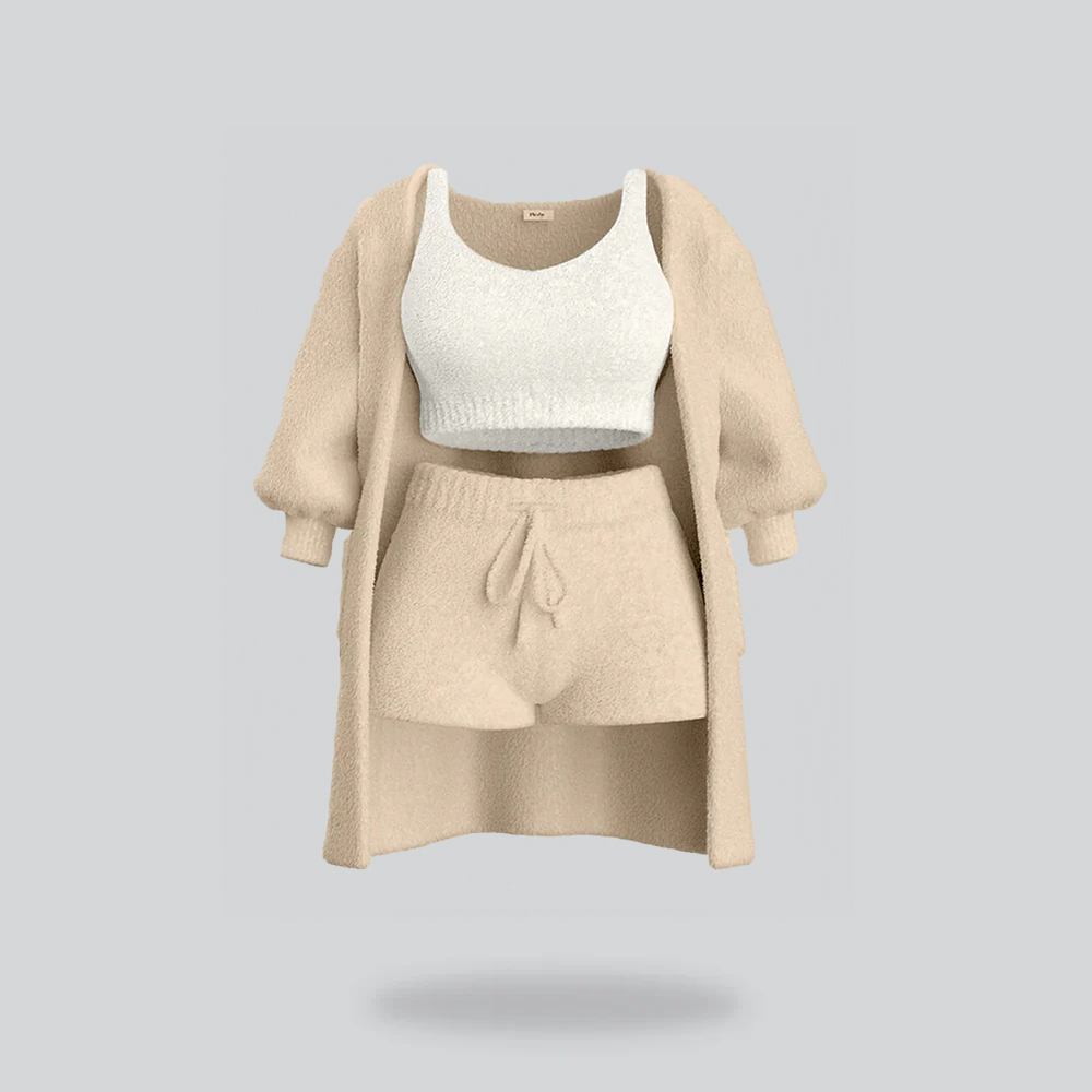 Cosy Knit Set Beige